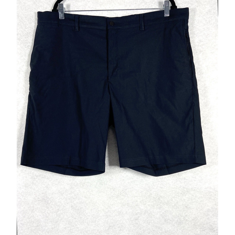 Tiger Woods Collection Golf Shorts Men's 40 Black Performance Flat Front